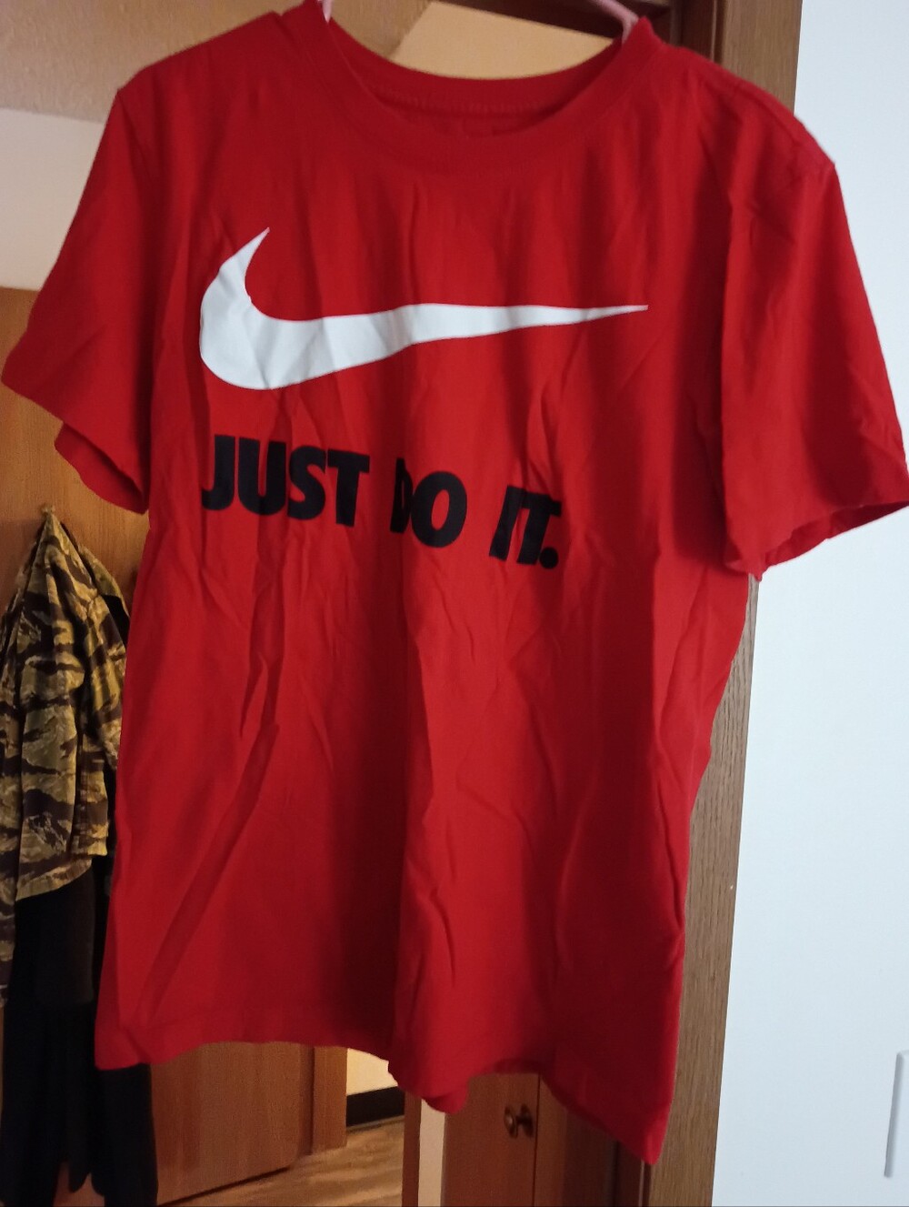 Red Nike Graphic T-shirt